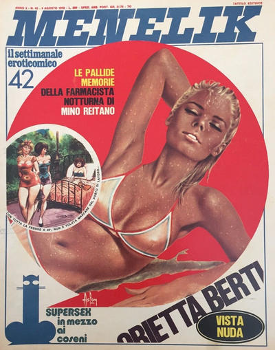 Cover for Menelik (Publistrip, 1971 series) #42