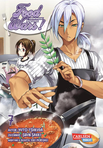 Cover for Food Wars! (Carlsen Comics [DE], 2016 series) #7