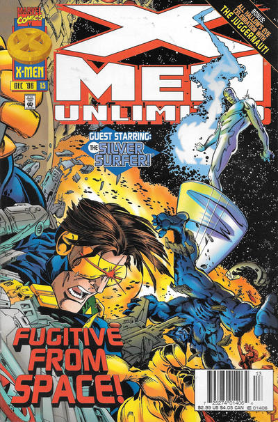 Cover for X-Men Unlimited (Marvel, 1993 series) #13 [Newsstand]