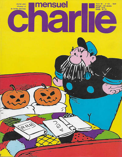 Cover for Charlie Mensuel (Éditions du Square, 1969 series) #133