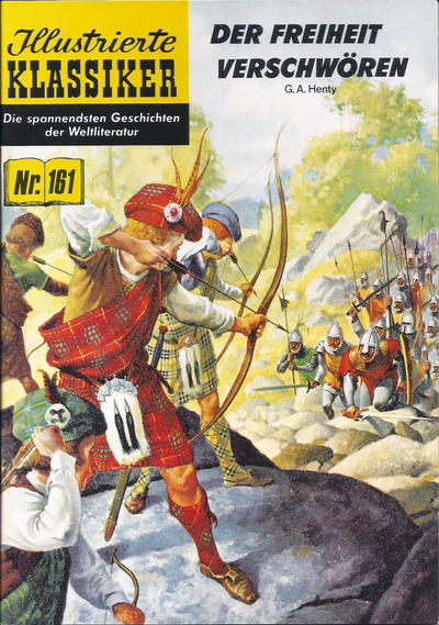 Cover for Illustrierte Klassiker [Classics Illustrated] (Norbert Hethke Verlag, 1991 series) #161 - Der Freiheit verschworen
