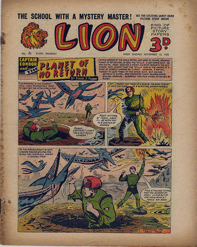 Cover for Lion (Amalgamated Press, 1952 series) #195