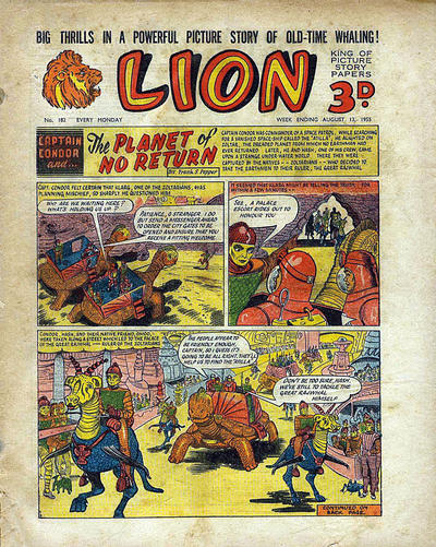Cover for Lion (Amalgamated Press, 1952 series) #182