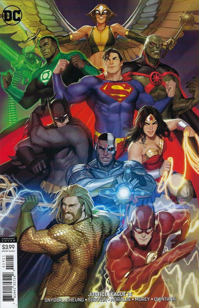 Cover for Justice League (DC, 2018 series) #14 [Stjepan Šejić Variant Cover]