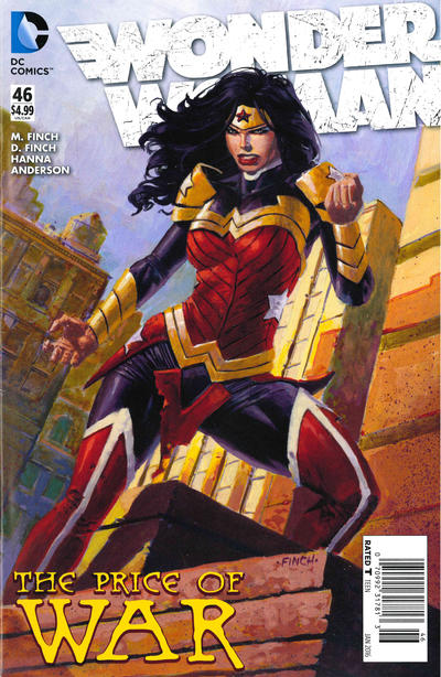 Cover for Wonder Woman (DC, 2011 series) #46 [Newsstand]