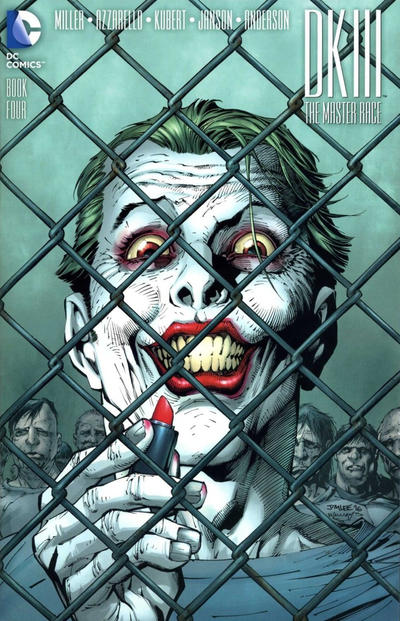 Cover for Dark Knight III: The Master Race (DC, 2016 series) #4 [Jim Lee / Scott Williams Cover]
