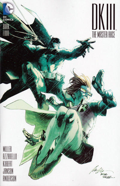 Cover for Dark Knight III: The Master Race (DC, 2016 series) #4 [Rafael Albuquerque Cover]