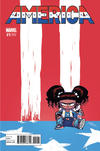 Cover for America (Marvel, 2017 series) #1 [Skottie Young Marvel Babies Variant]