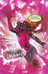 Cover for X-Men: Red (Marvel, 2018 series) #4 [Unknown Comics & Games Exclusive - Brent Schoonover 'Deadpool' Virgin Art]