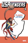 Cover Thumbnail for U.S. Avengers (2017 series) #1 [New Jersey State Avenger Ms. Marvel Variant - Rod Reis]