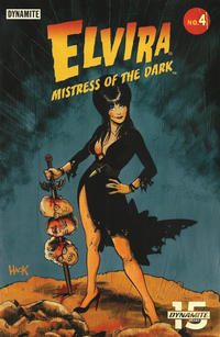 Cover Thumbnail for Elvira Mistress of the Dark (Dynamite Entertainment, 2018 series) #4 [Cover C Robert Hack]