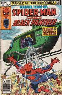 Cover for Marvel Team-Up (Marvel, 1972 series) #87 [British]