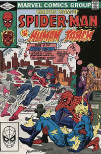 Cover for Marvel Team-Up (Marvel, 1972 series) #121 [Direct]