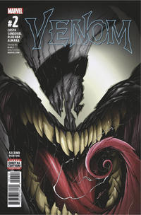 Cover Thumbnail for Venom (Marvel, 2017 series) #2 [Second Printing - Gerardo Sandoval Cover]
