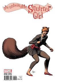 Cover Thumbnail for The Unbeatable Squirrel Girl (Marvel, 2015 series) #16 [Variant Edition - Mike Deodato 'Teaser' Cover]