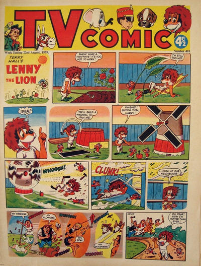 Cover for TV Comic (Polystyle Publications, 1951 series) #401