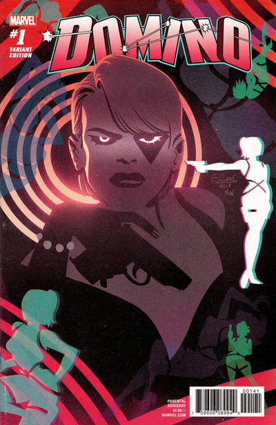 Cover for Domino (Marvel, 2018 series) #1 [Elsa Charretier]