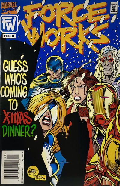 Cover for Force Works (Marvel, 1994 series) #8 [Direct Edition]