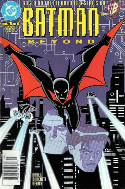 Cover for Batman Beyond (DC, 1999 series) #1 [Newsstand]