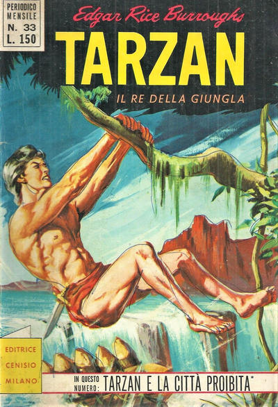Cover for Tarzan (Editrice Cenisio, 1968 series) #33