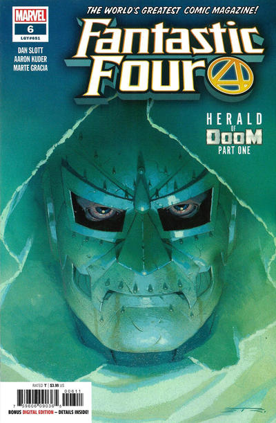 Cover for Fantastic Four (Marvel, 2018 series) #6 (651)