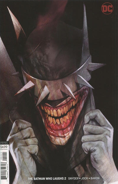 Cover for The Batman Who Laughs (DC, 2019 series) #2 [Ben Oliver Variant Cover]