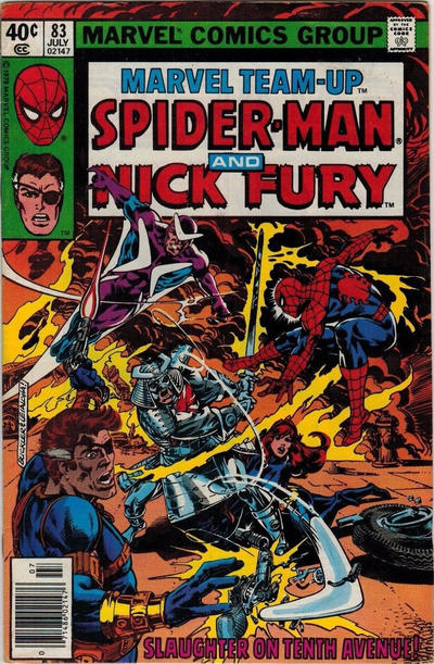 Cover for Marvel Team-Up (Marvel, 1972 series) #83 [Newsstand]