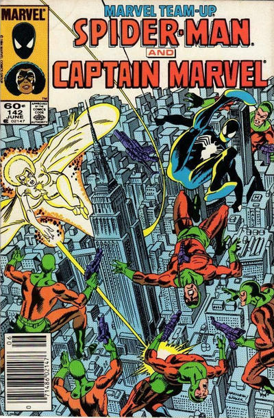 Cover for Marvel Team-Up (Marvel, 1972 series) #142 [Newsstand]