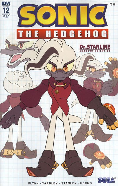 Cover for Sonic the Hedgehog (IDW, 2018 series) #12 [Stanley Subscription Variant]