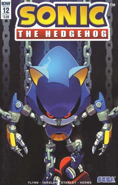 Cover for Sonic the Hedgehog (IDW, 2018 series) #12