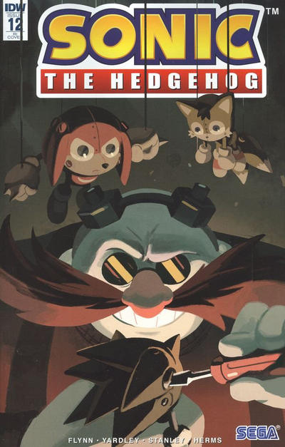 Cover for Sonic the Hedgehog (IDW, 2018 series) #12 [Fourdraine RI Variant]