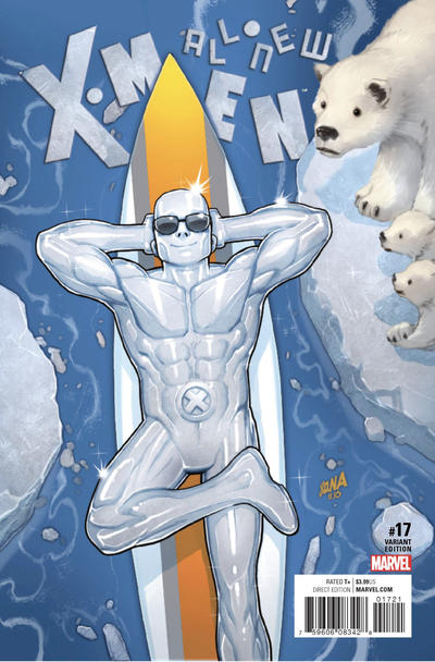 Cover for All-New X-Men (Marvel, 2016 series) #17 [David Nakayama]