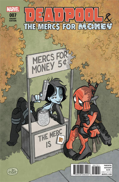 Cover for Deadpool & the Mercs for Money (Marvel, 2016 series) #7 [Incentive Jay Fosgitt Variant]