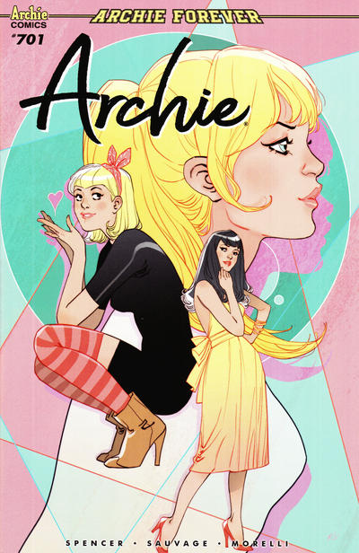 Cover for Archie (Archie, 2015 series) #701 [Cover A - Marguerite  Sauvage]