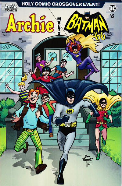 Cover for Archie Meets Batman '66 (Archie, 2018 series) #6 [Cover D - Parent and Hanano]