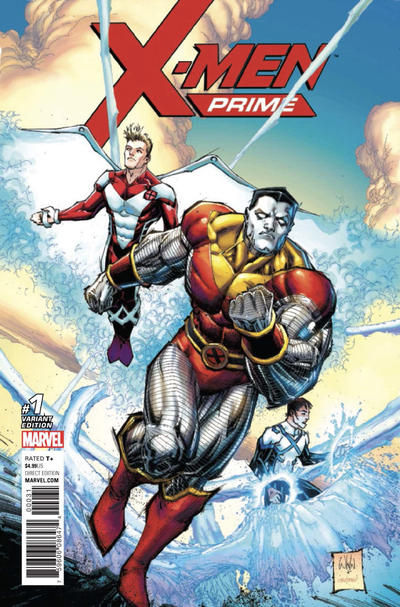 Cover for X-Men Prime (Marvel, 2017 series) #1 [Whilce Portacio Classic Variant]