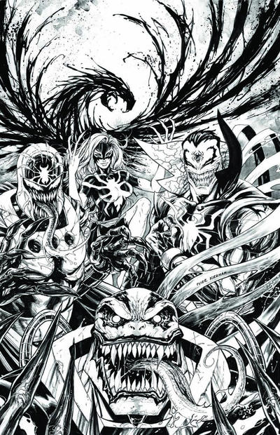 Cover for X-Men Prime (Marvel, 2017 series) #1 [KRS Comics / WonderCon Exclusive Tyler Kirkham Black and White]