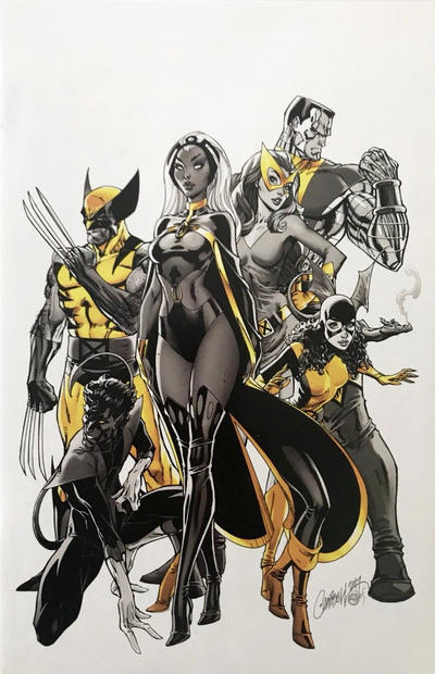 Cover for X-Men: Gold (Marvel, 2017 series) #1 [J. Scott Campbell Store Exclusive 'Virgin Art' Variant - Cover C]