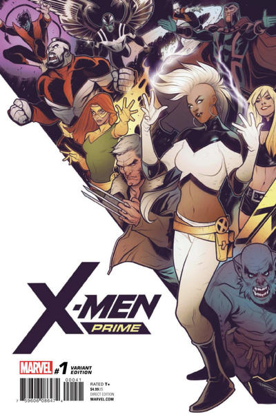 Cover for X-Men Prime (Marvel, 2017 series) #1 [Elizabeth Torque Connecting Variant]