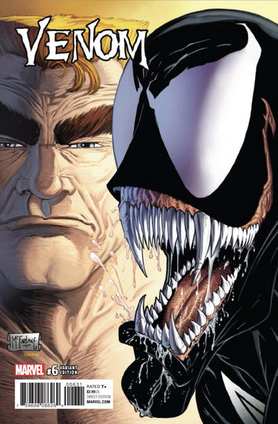 Cover for Venom (Marvel, 2017 series) #6 [Variant Edition - Todd McFarlane Remastered Cover]