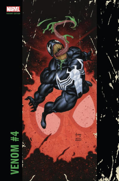 Cover for Venom (Marvel, 2017 series) #4 [Variant Edition - Corner Box - Joe Jusko Incentive Cover]