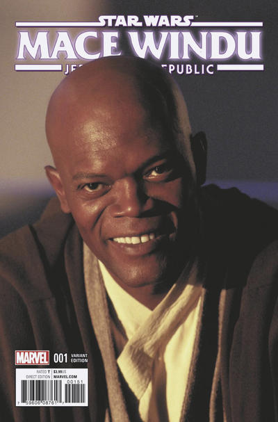 Cover for Star Wars: Mace Windu (Marvel, 2017 series) #1 [Movie Photo]
