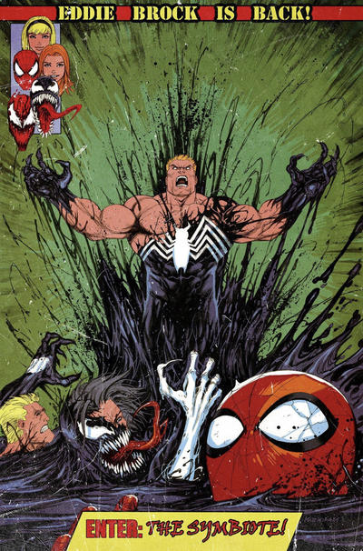 Cover for Venom (Marvel, 2017 series) #6 [Variant Edition - Unknown Comics Exclusive - Tyler Kirkham 'Homage' Cover]