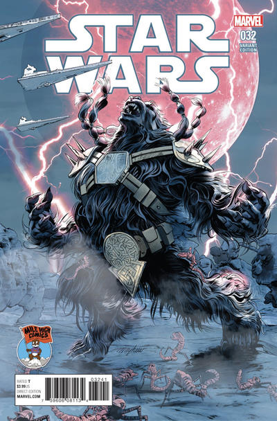 Cover for Star Wars (Marvel, 2015 series) #32 [Mike Mayhew Mile High Comics]