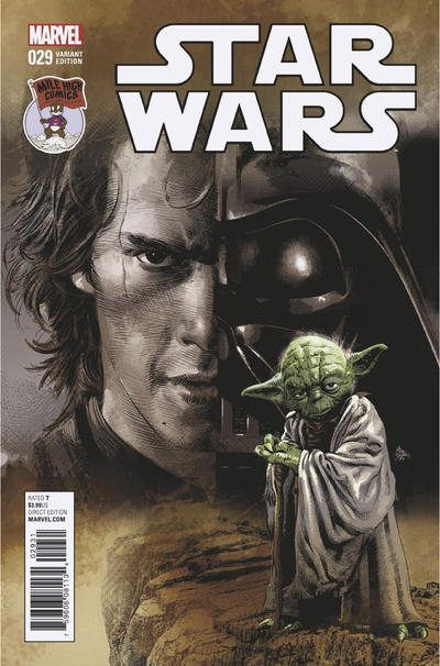 Cover for Star Wars (Marvel, 2015 series) #29 [Mike Deodato Jr Mile High Comics]