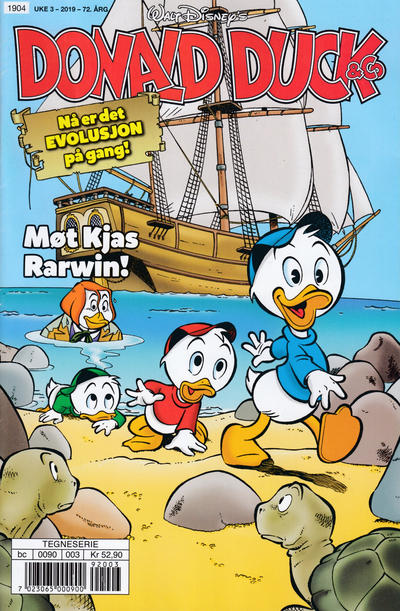 Cover for Donald Duck & Co (Hjemmet / Egmont, 1948 series) #3/2019