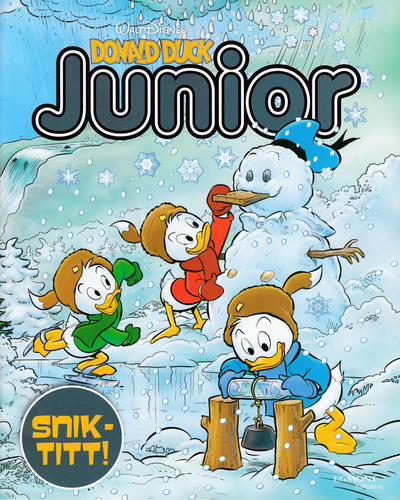 Cover for Donald Duck Junior (Hjemmet / Egmont, 2018 series) #[0/2018]