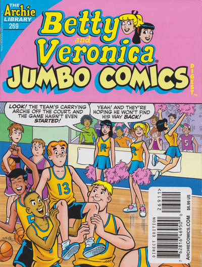 Cover for Betty & Veronica (Jumbo Comics) Double Digest (Archie, 1987 series) #269