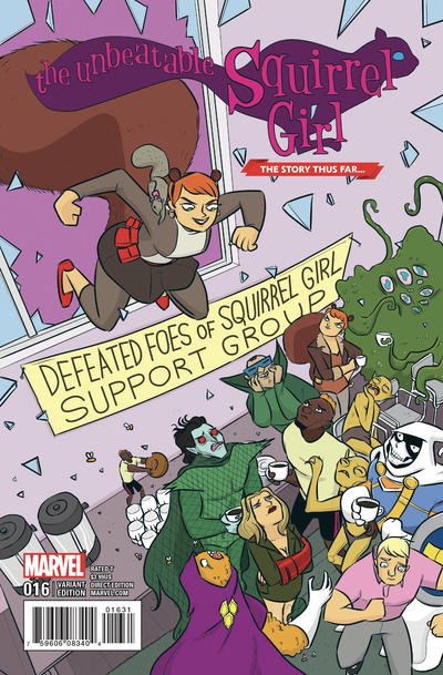 Cover for The Unbeatable Squirrel Girl (Marvel, 2015 series) #16 [Variant Edition - The Story Thus Far... - John Allison Cover]