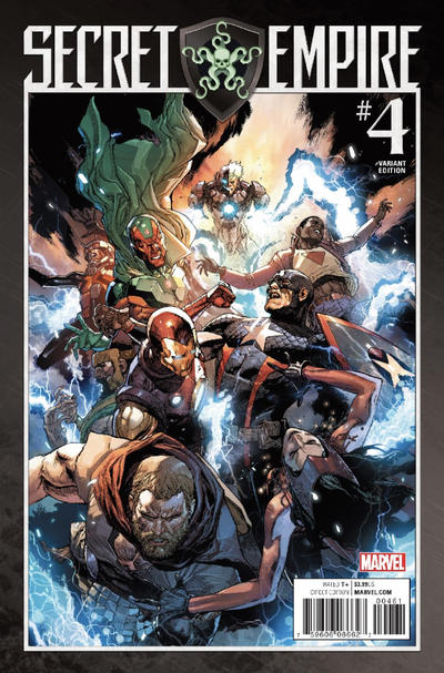 Cover for Secret Empire (Marvel, 2017 series) #4 [Leinil Francis Yu]